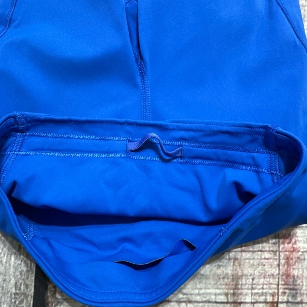 Lululemon Base Pace High Rise Crop Legging Blue Size 2 - Picture 4 of 7